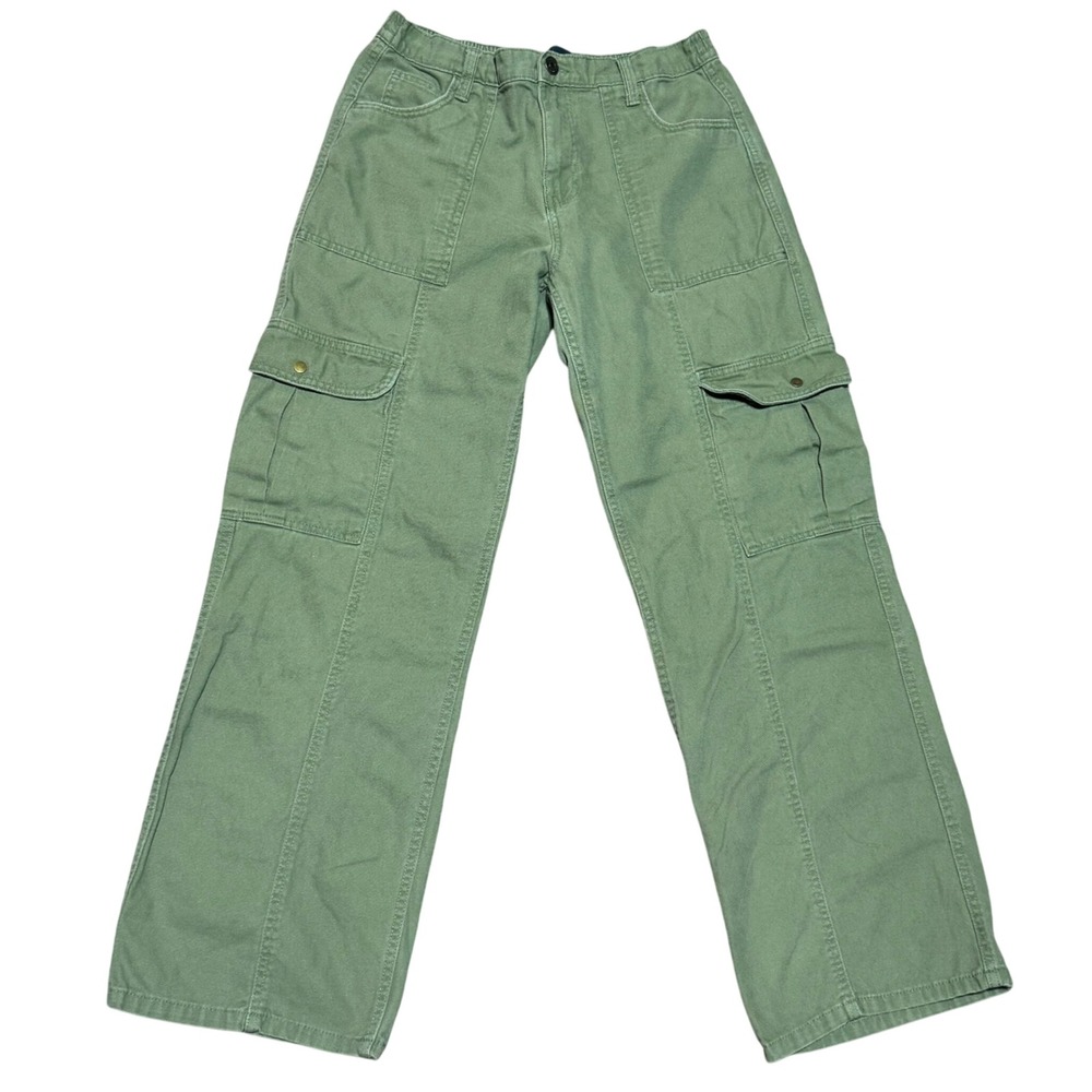 Aeropostale Men's Utility Cargo Pants Green –‎ Size Medium